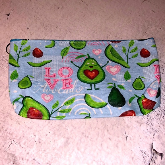 Love Avocado Make Up Bag, NWOT - Picture 1 of 5